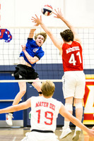 2017_0315 Los Alamitos Varsity Volleyball vs Mater Dei